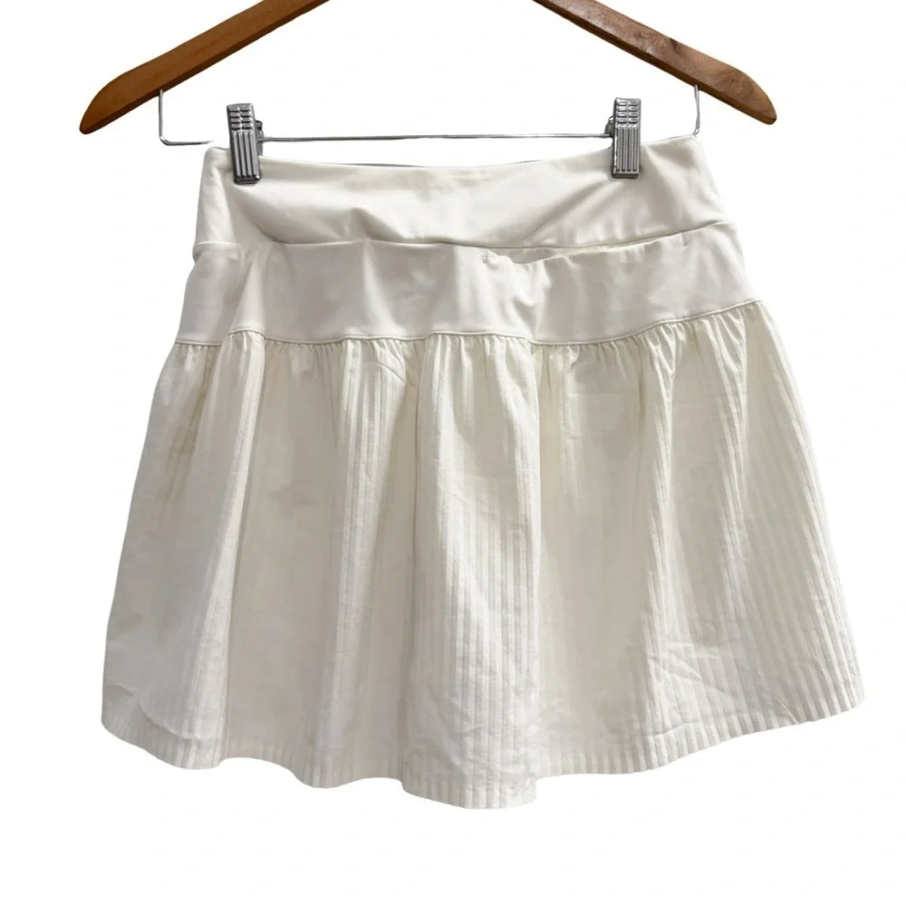 NIKE Dri Fit Golf Skort White Size XS